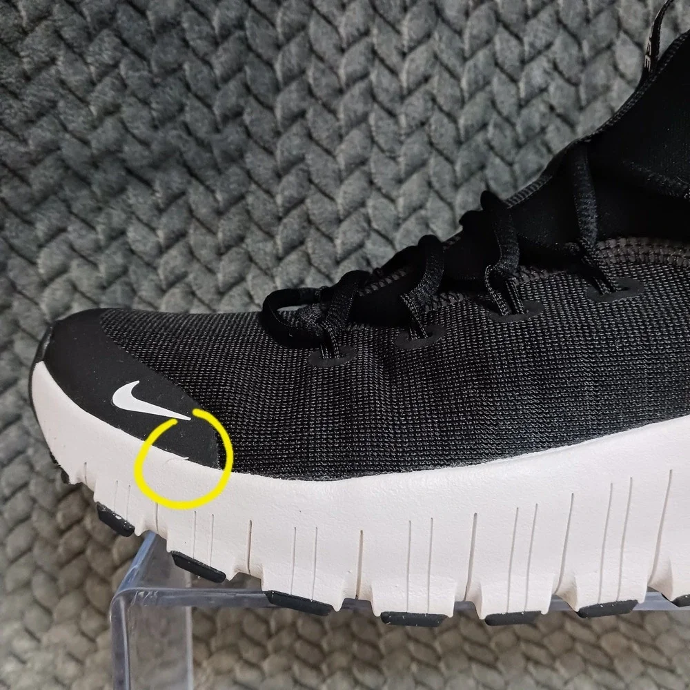 Nike Free Metcon 6 Black White Women's Workout Training Sneakers Shoes Size 9